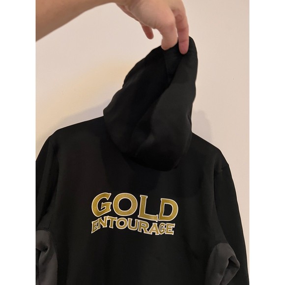 NEW MEN’S NIKE THERMA-FIT HOODIE SWEATSHIRT BLACK WORLD CUP NWT - Picture 5 of 10